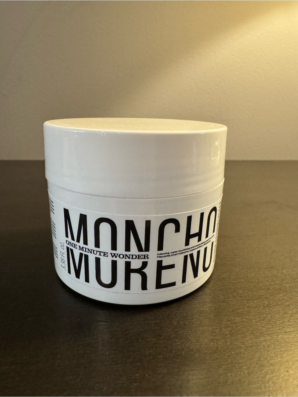 Moncho Moreno One Minute Wonder Hair Mask 3.38 oz 100 ml NEW